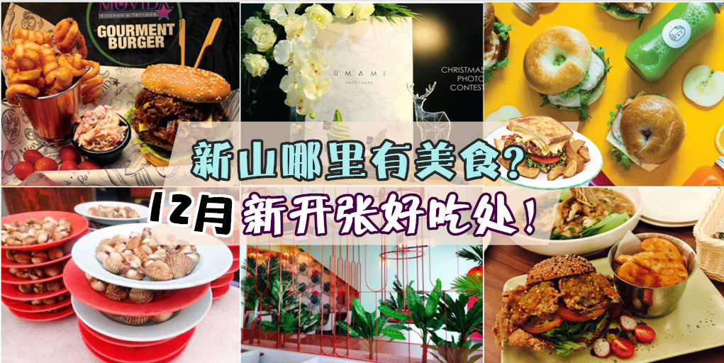 新山哪里有美食？12月新开张好吃处！