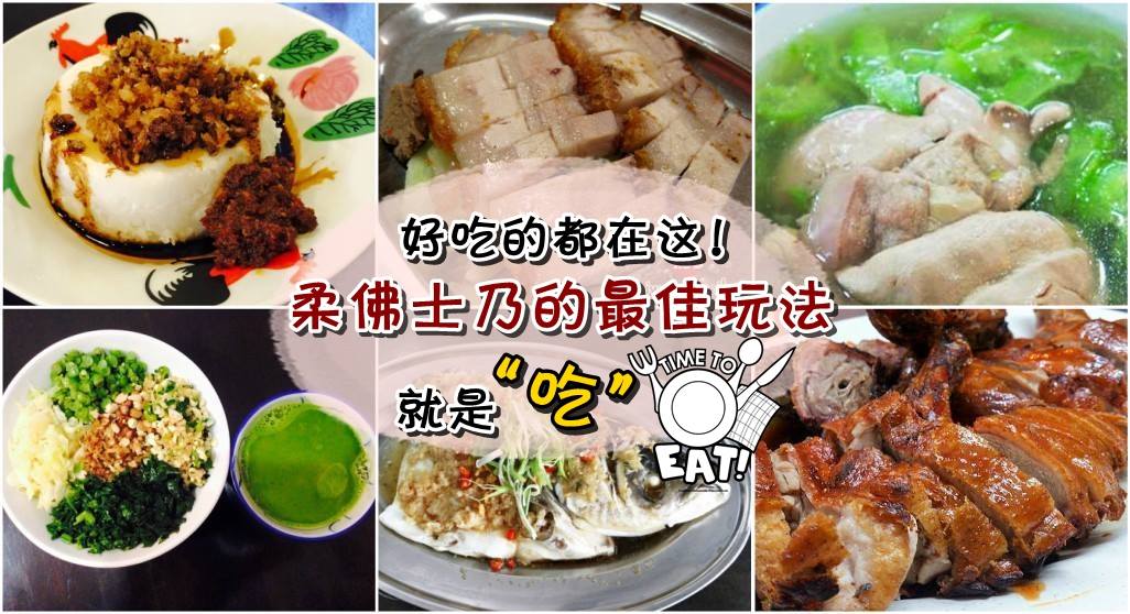 柔佛士乃的最佳玩法就是【吃】！苦瓜汤 + 琵琶鸭 + 猴子面 + 鸡饭 + 榕树下伊面样样齐全