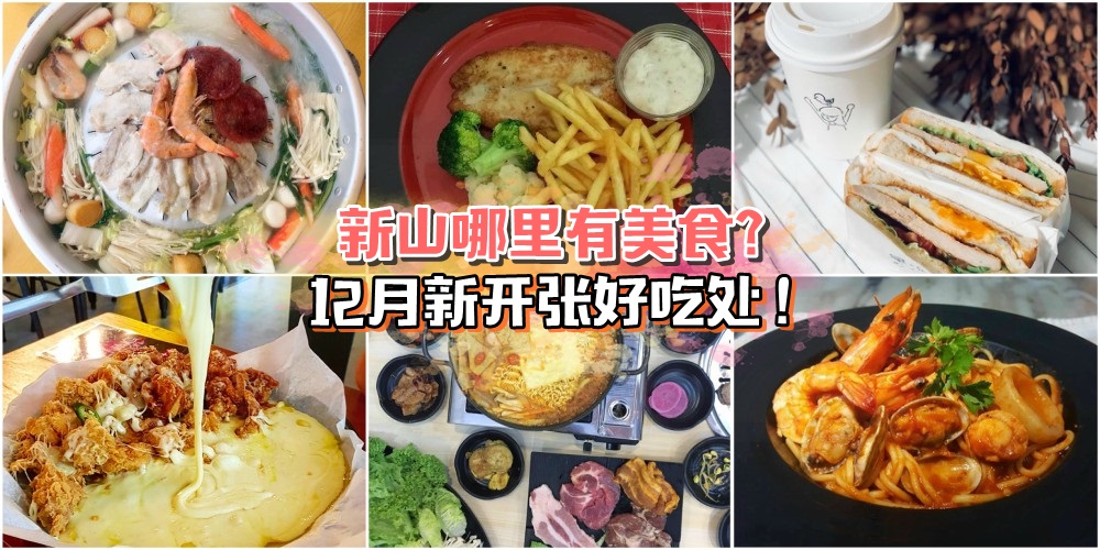 新山哪里有美食？12月新开张好吃处！