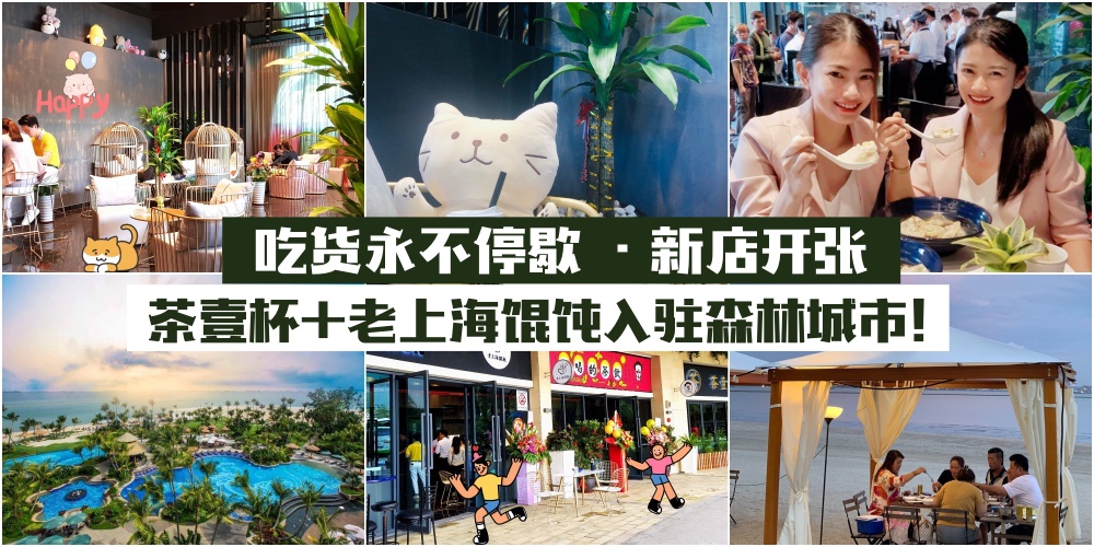【无需出城就可品尝异国的美味】 台湾奶茶「茶壹杯」+「老上海馄炖」新入驻Forest City森?...