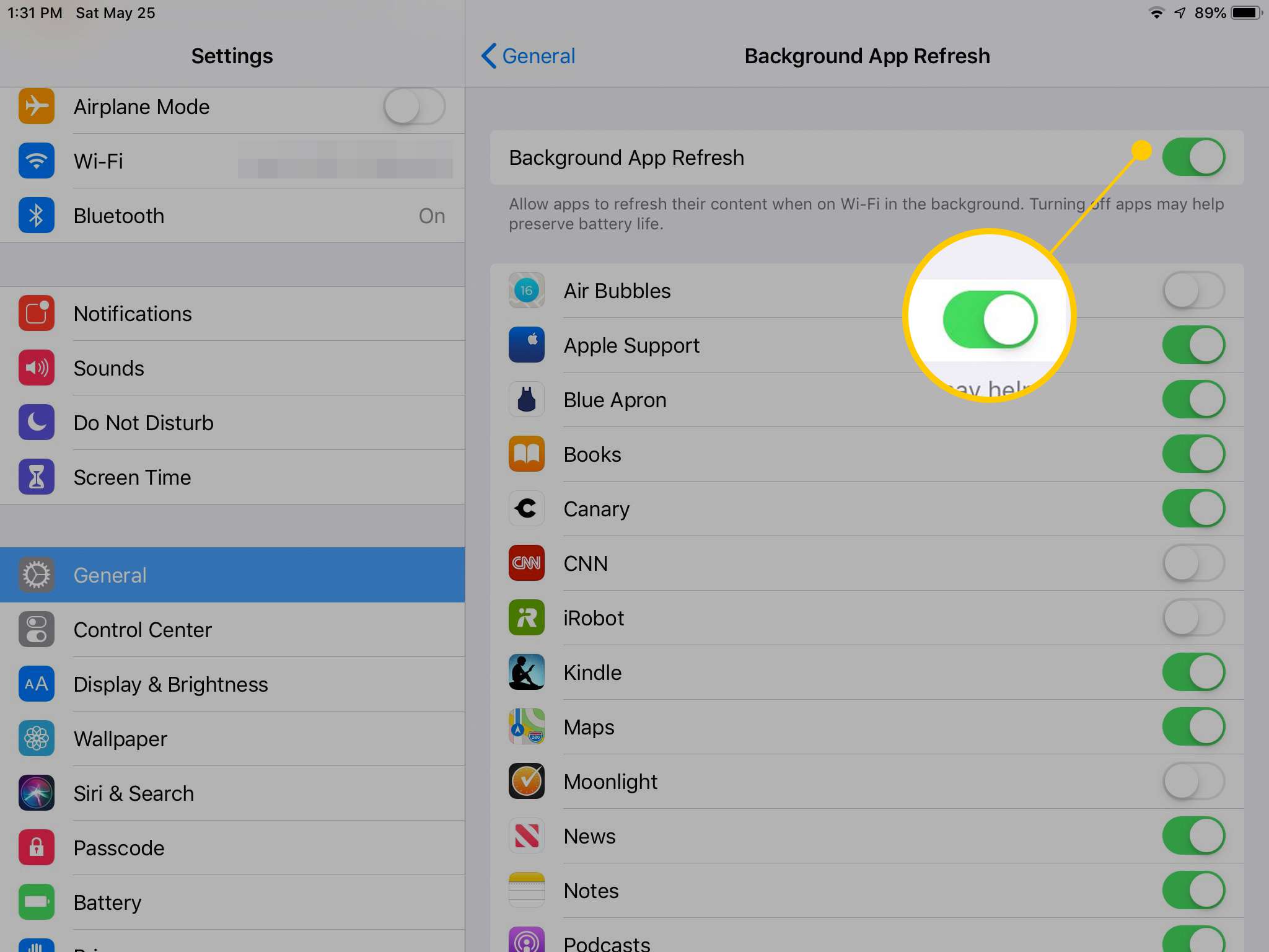 Image result for Background App Refresh apple"