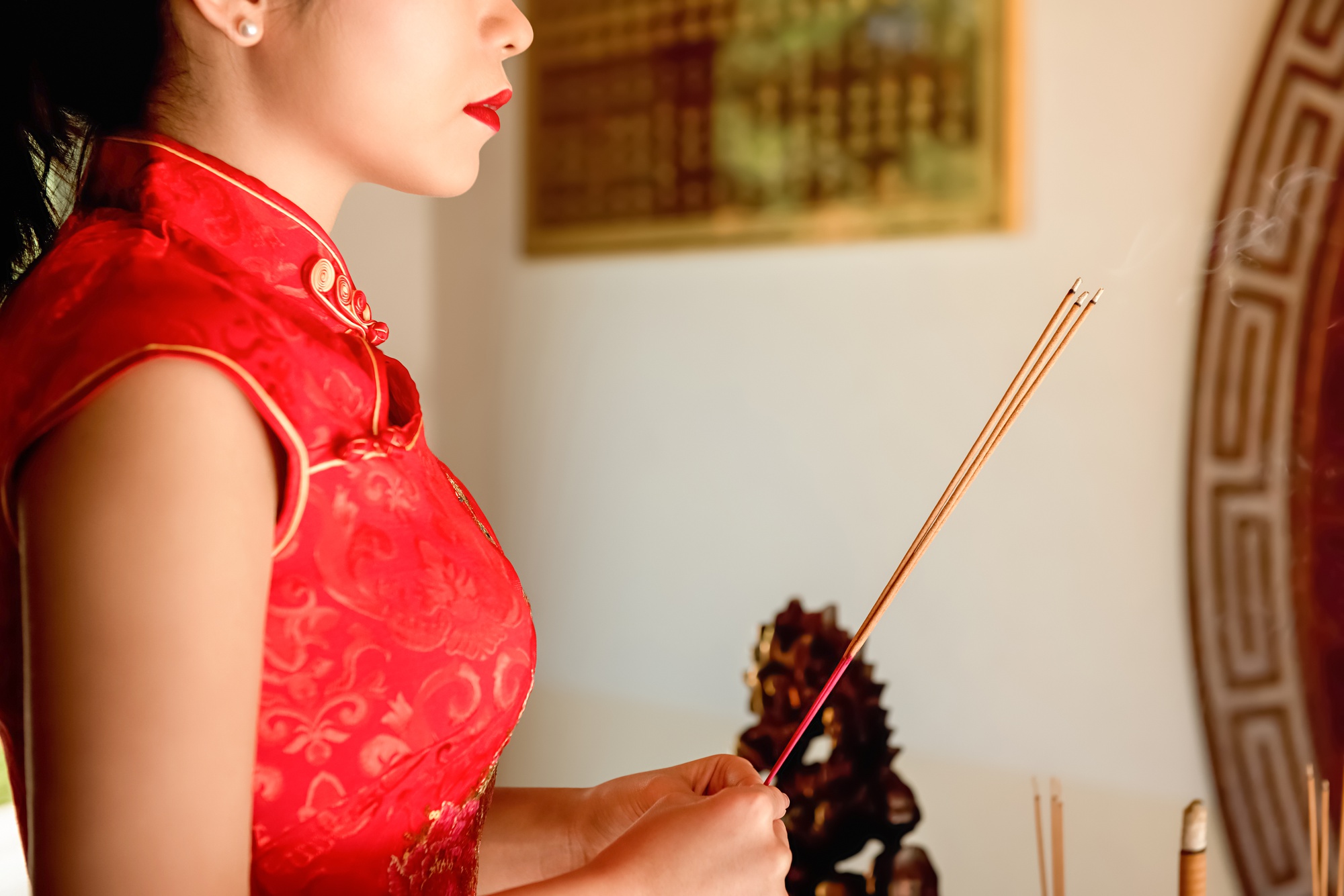 Image result for chinese new year praying photography"