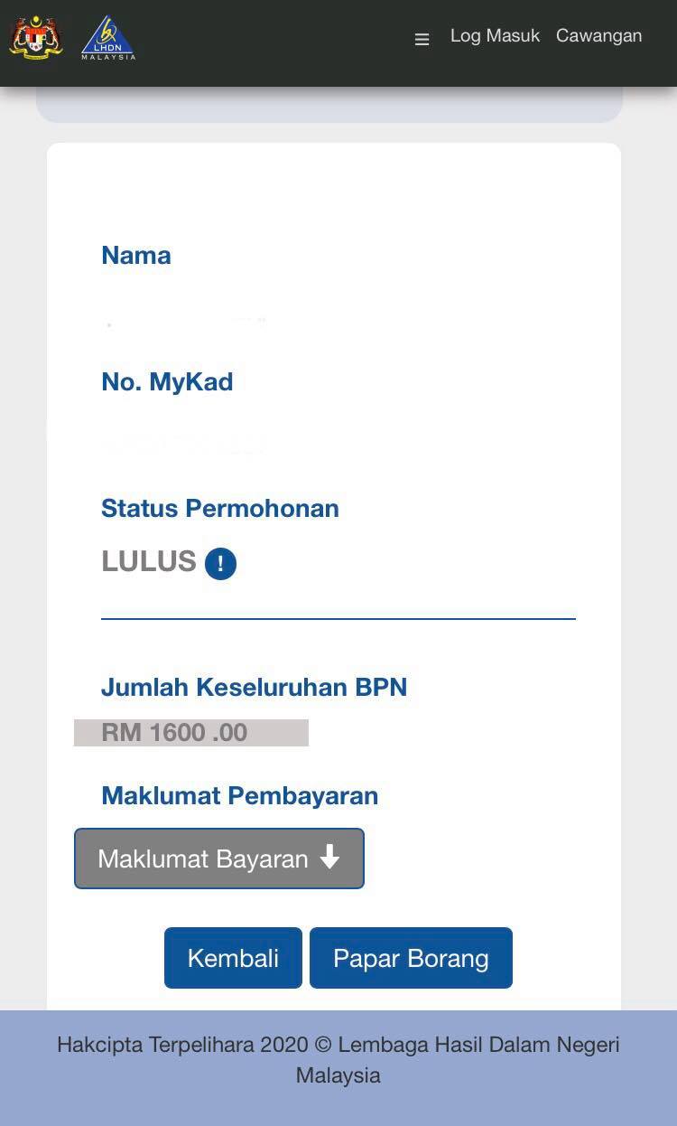 Bpn.hasil.gov.my login 2021