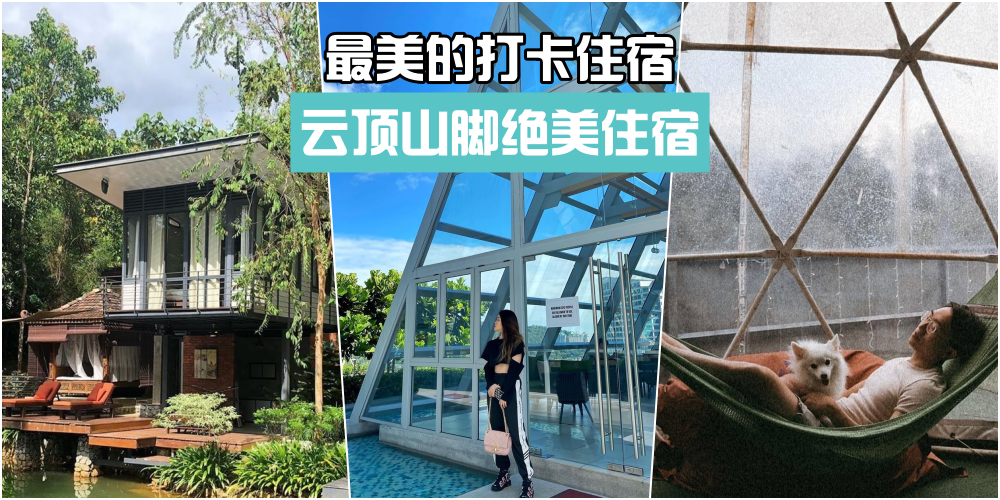 【风景优地点佳！】云顶山脚下的绝美住宿！最美的打卡住宿~