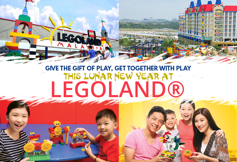 Give the Gift of Play, Get Together with Play this Lunar New Year at LEGOLAND®